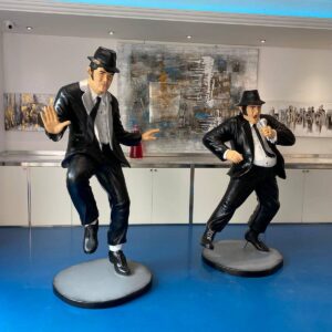 Zestaw Figur Blues Brothers – Tańczący i Śpiewający Duet